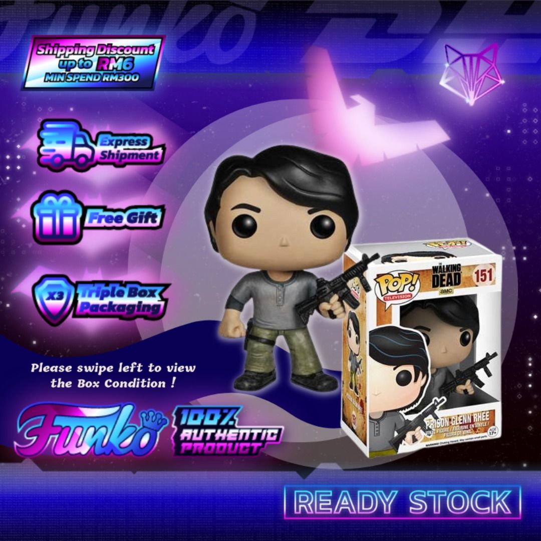 Funko pop prison glenn sales rhee