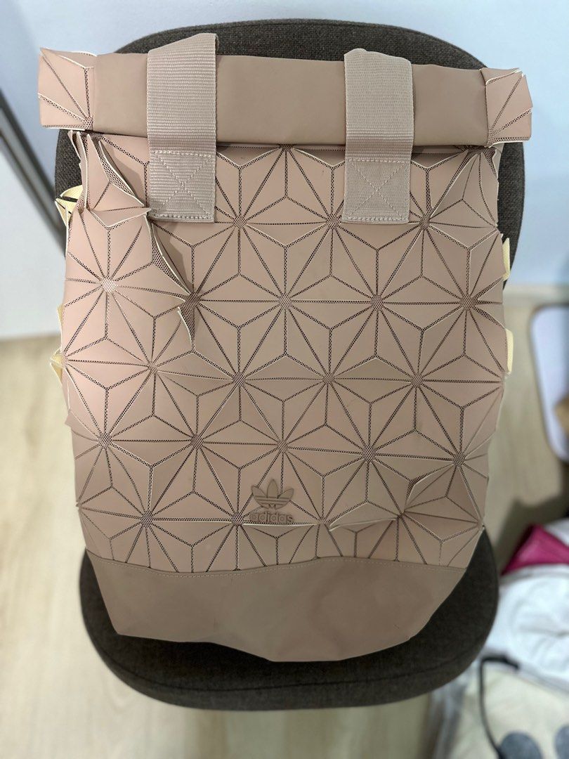 Adidas 3d roll shop top backpack pink