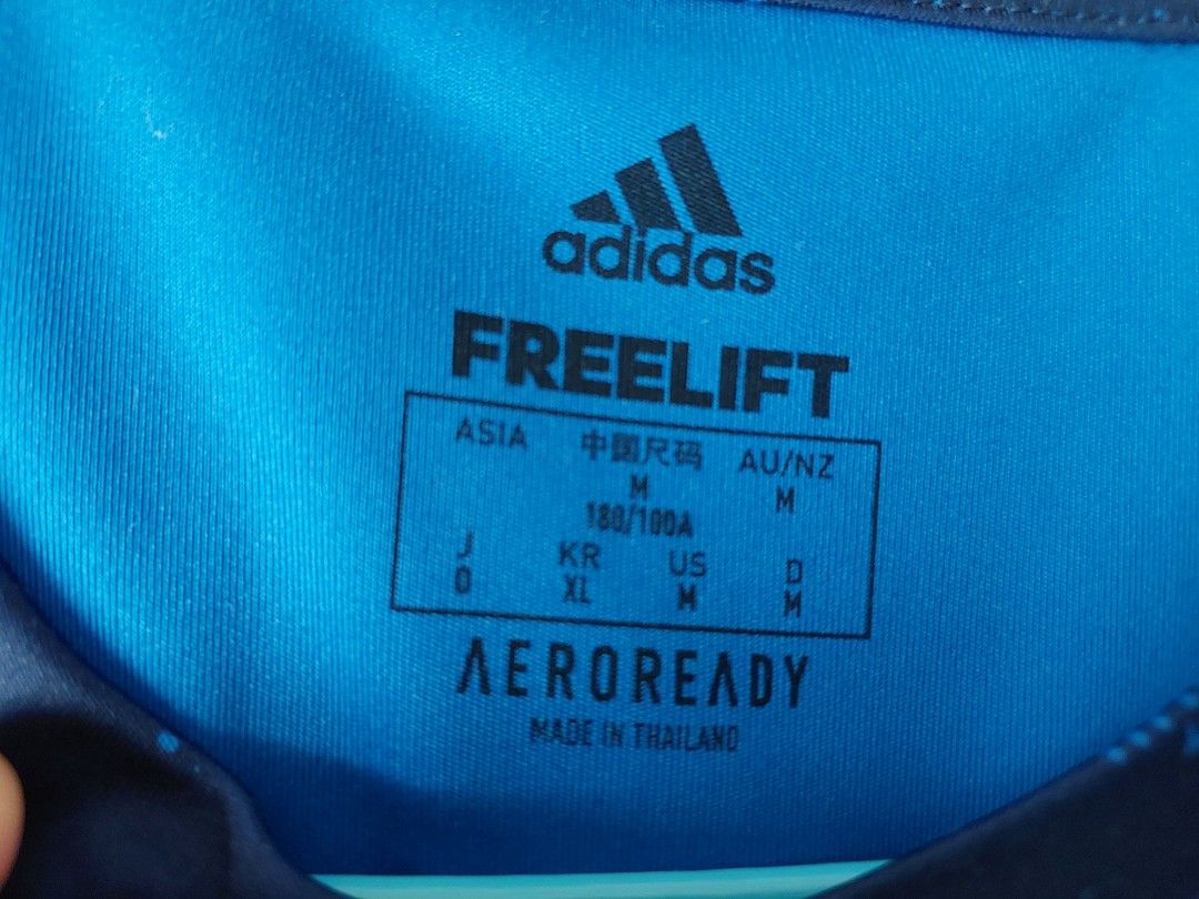 Adidas Freelift Jersey T Shirt, Unique Blue Digi Camo Print, Men's Fashion,  Activewear on Carousell
