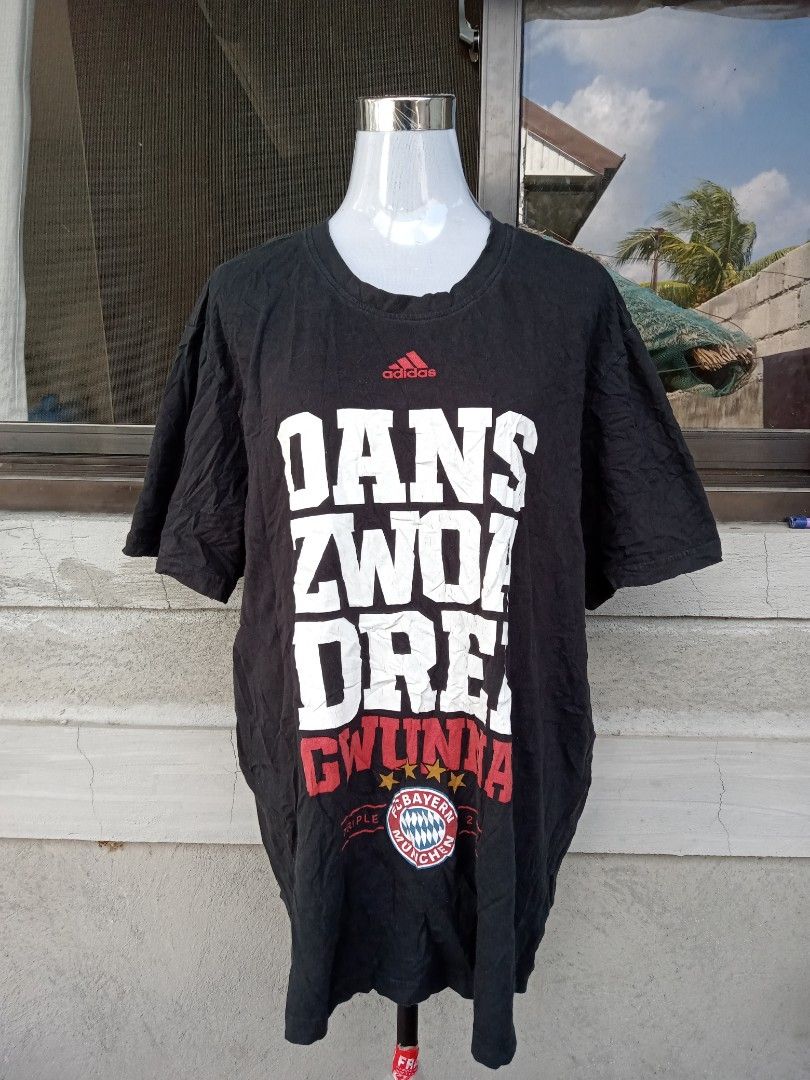 Adidas t-shirt oans zwoa drei gwunna online