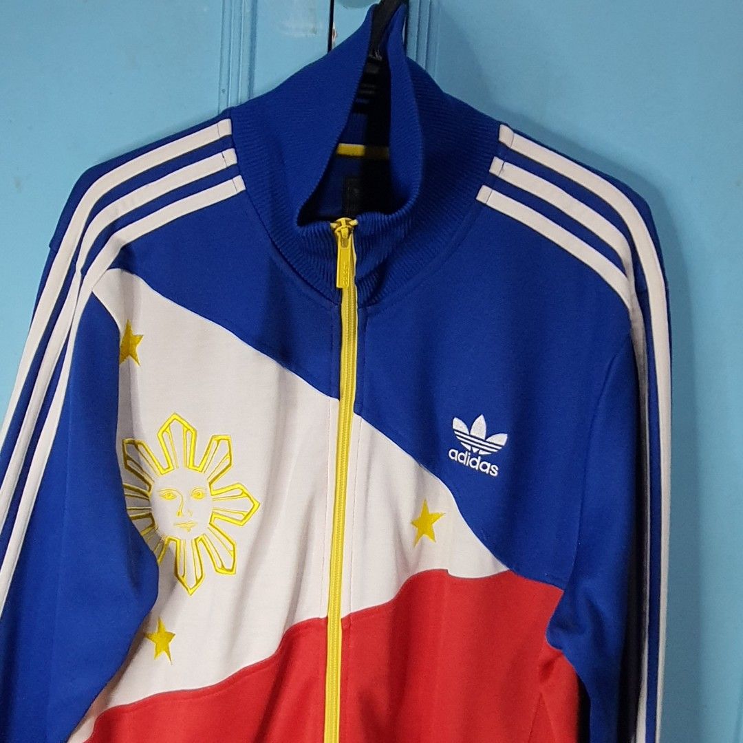 Adidas philippine flag jacket, Men's Fashion, Coats, Jackets and ...