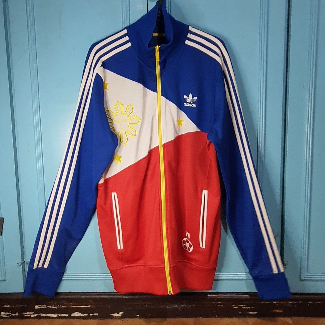 Adidas philippine flag jacket, Men's Fashion, Coats, Jackets and ...