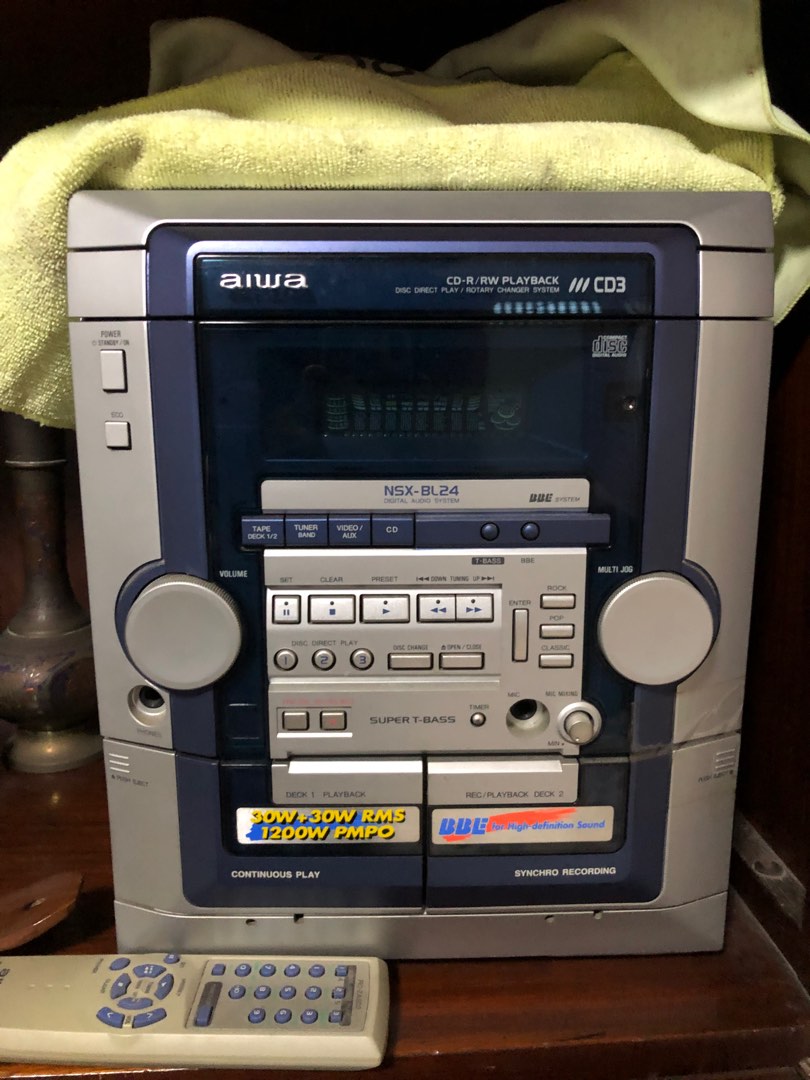 Aiwa sound system, Audio, Other Audio Equipment on Carousell