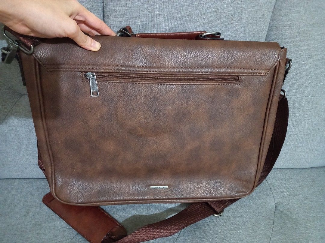 Original Aldo Brown Messenger Bag, Men's Fashion, Bags, Sling Bags on