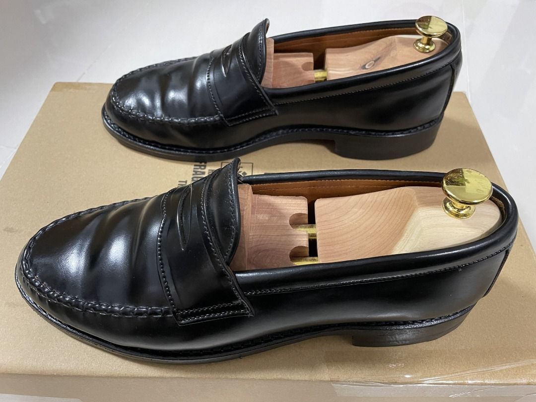 Allen Edmonds Patriot Loafers Horween Shell Cordovan US 8E