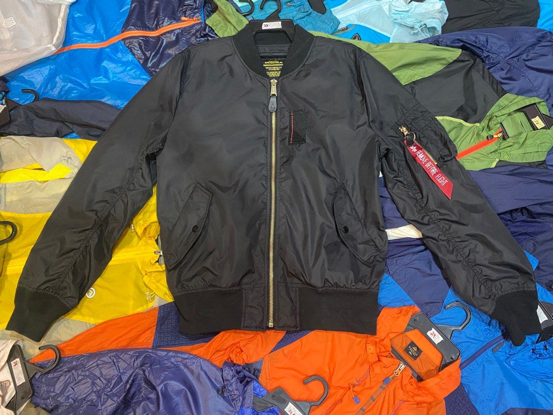 Jaket bomber alpha clearance industries
