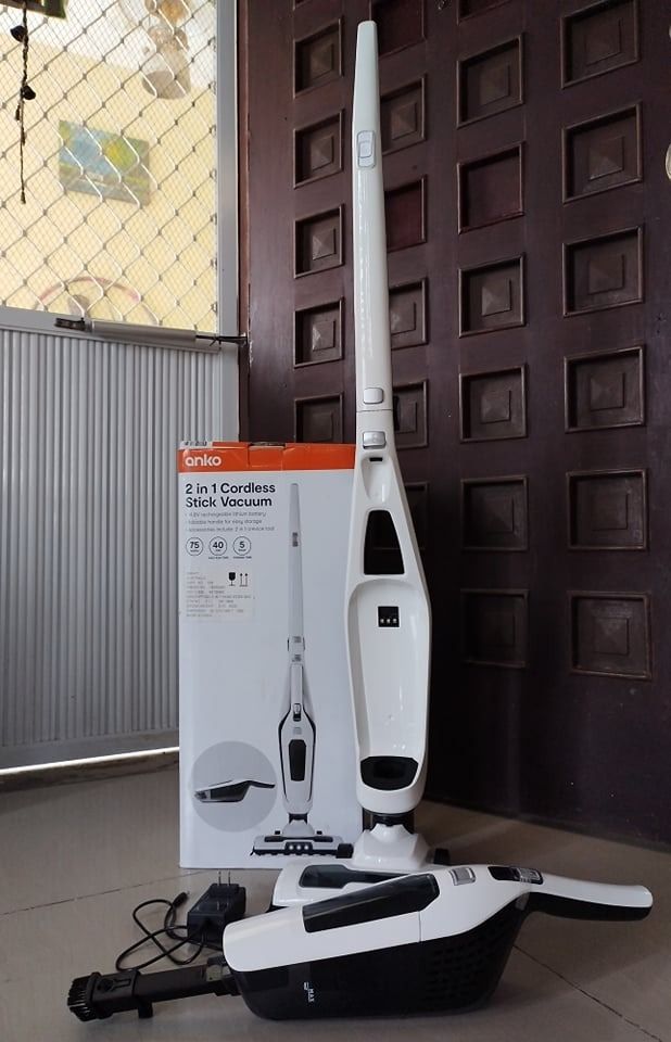 Anko 2 in 1 Cordless Stick Vacuum, Furniture & Home Living, Cleaning