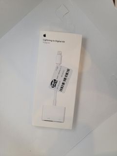 Apple Lightning to Digital AV adaptor cord