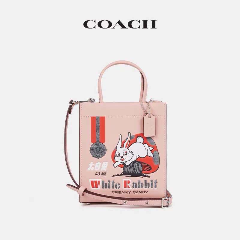 Authentic Coach G724 White Rabbit, Women's Fashion, Bags & Wallets ...