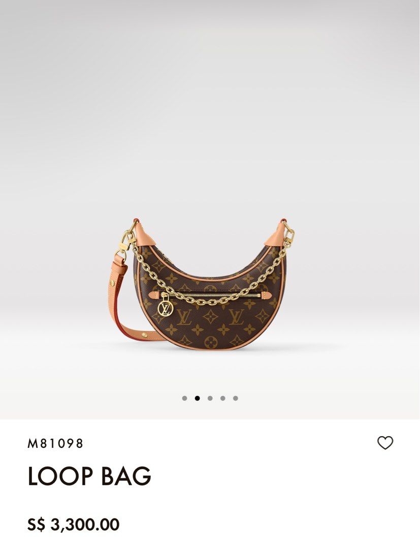 LV LOOP in Denim Monogram, Luxury, Bags & Wallets on Carousell
