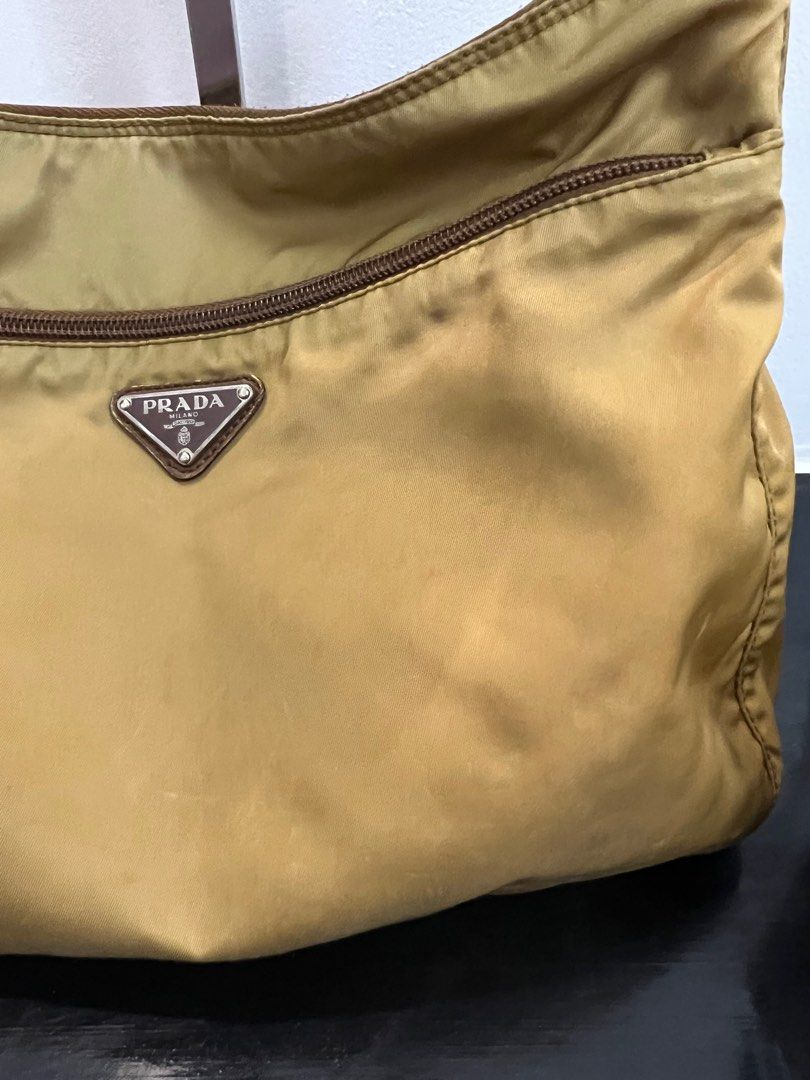 Authentic Prada Nylon Sling Bag, Luxury, Bags & Wallets on Carousell