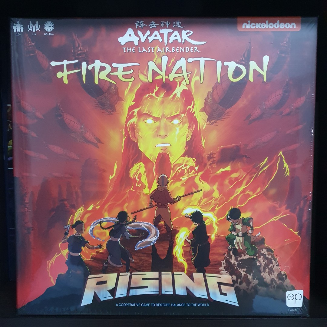 Avatar: The Last Airbender Fire Nation Rising Board Game (Authentic, BNIS),  Hobbies & Toys, Toys & Games on Carousell