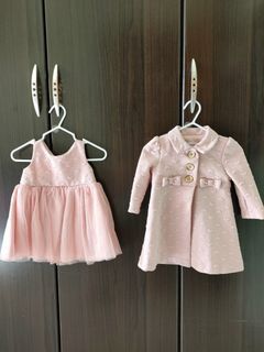 Baby Dress and Coat Set