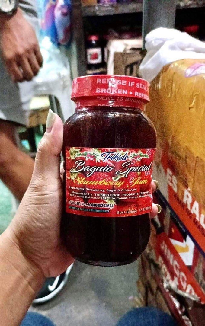 Baguio strawberry Jam, Food & Drinks, Local Eats on Carousell