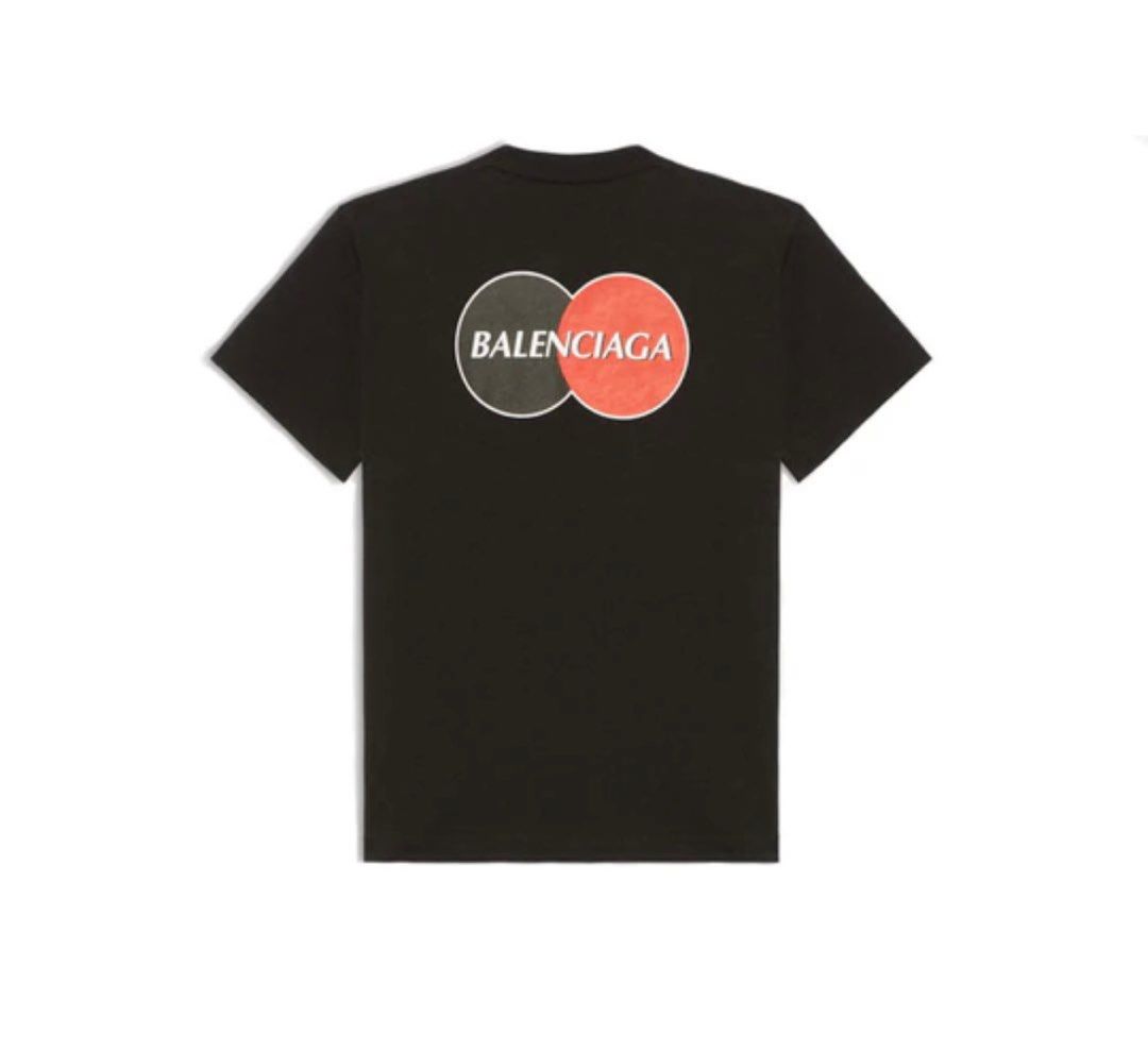 balenciaga t shirt women black