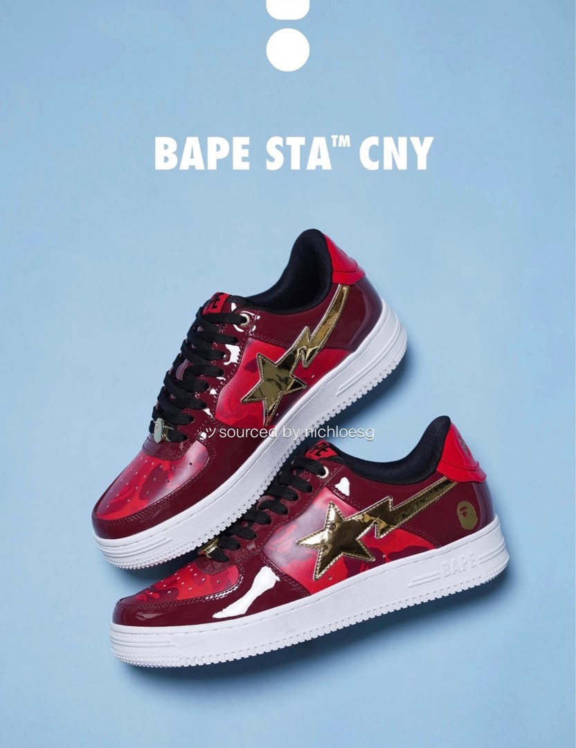 BAPE CNY PROJECT BAPE STA, Men's Fashion, Footwear, Sneakers on