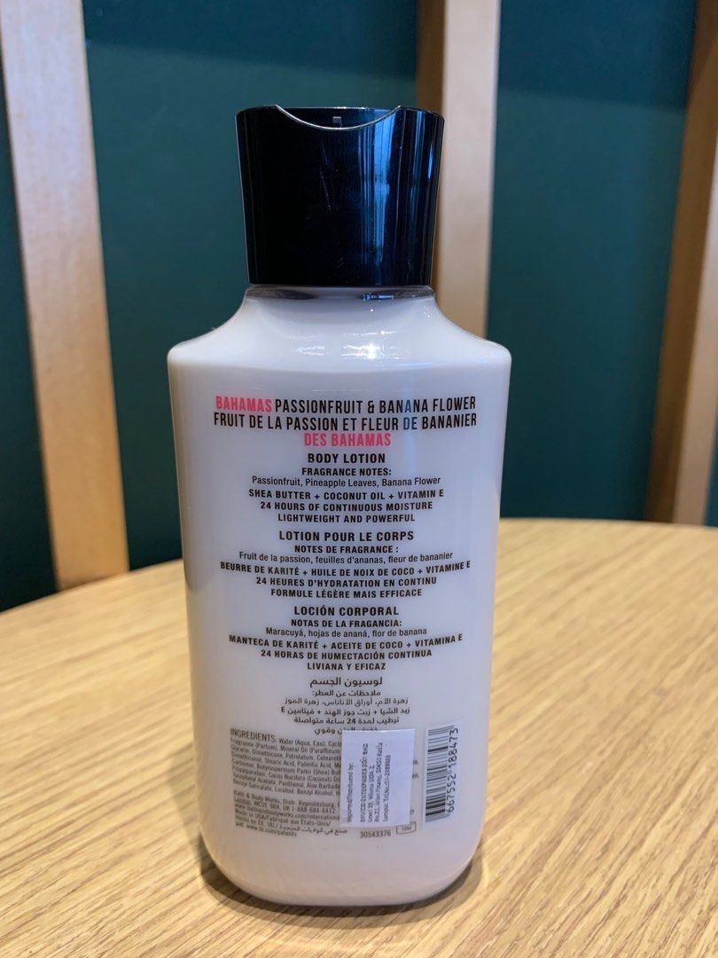Bath & Body Works Bahamas Passionfruit & Banana Flower Body Lotion