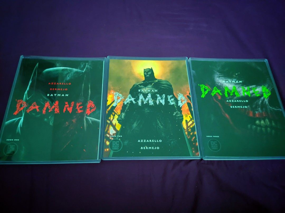 Batman Damned 1st Print Uncensored 1-3, Hobbies & Toys, Books & Magazines,  Comics & Manga on Carousell