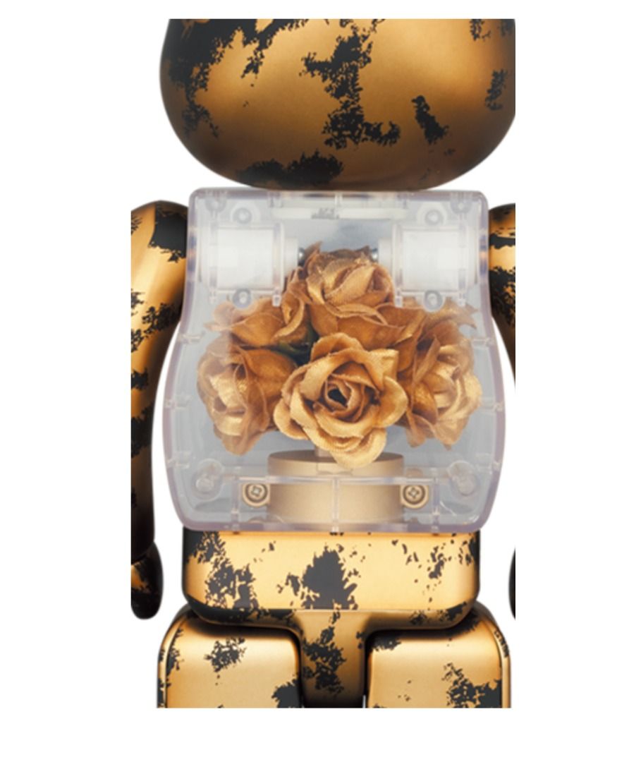 Bearbrick Flora Gold 400% 2G Exclusive