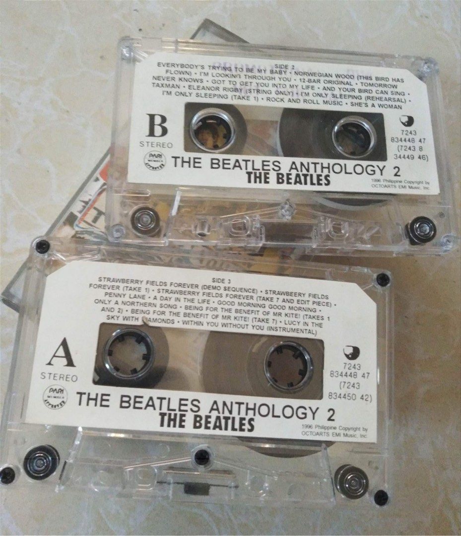 Beatles Anthology 2 Rare Double Cassette Tape (Category: CDs & DVDs) located in Las Pinas. Submitted by kinganalog (Listing ID 1211384664, Image 3). Description: Available on our shop King Analog is a rare Beatles double cassette tape Anthology 2 of Fab Four. Payment can be made via Gcash, shipping via lalamove or grab by buyer’s account and expense. Our shop King Analog is located at Las Pinas. .