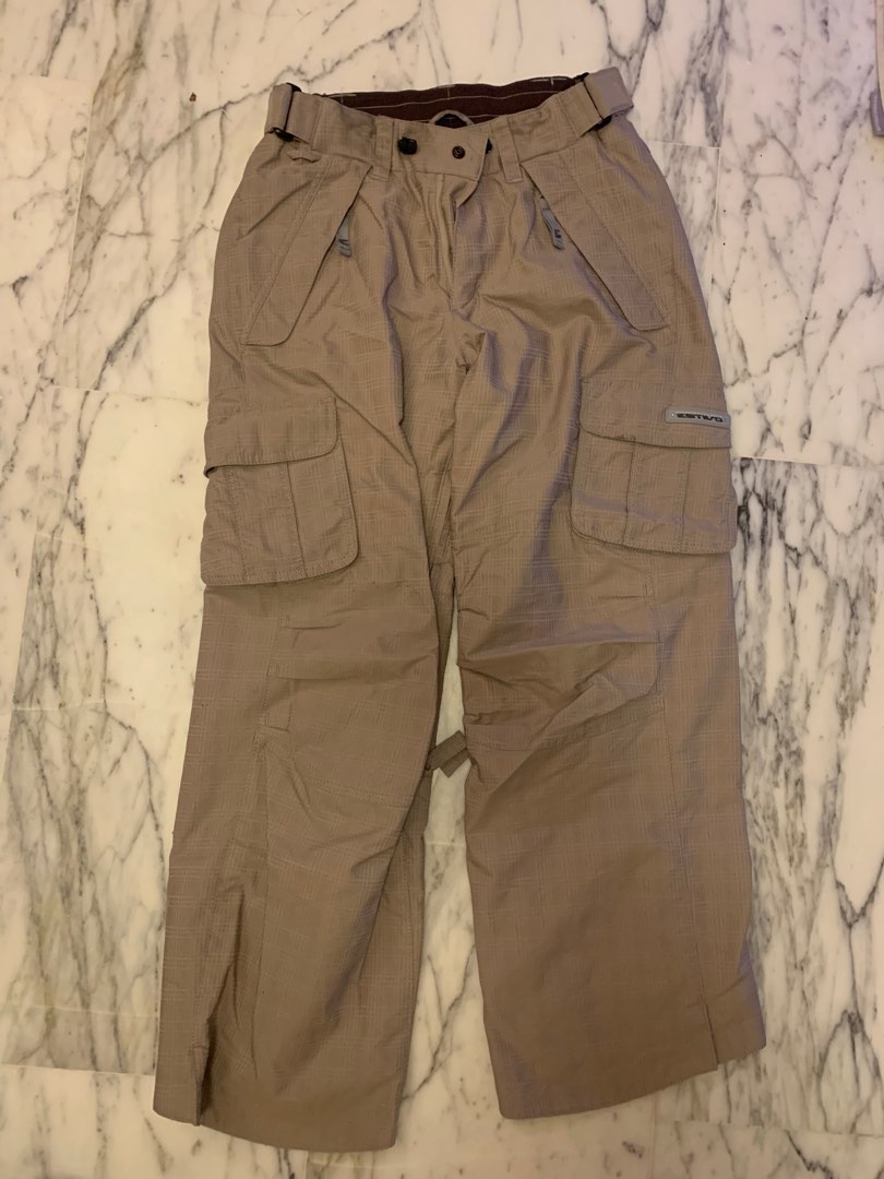 Beige Cargo Pants, Women's Fashion, Bottoms, Other Bottoms on Carousell