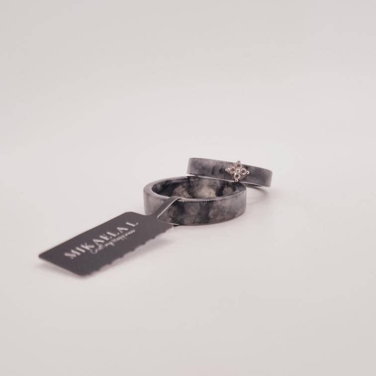 Black Jade Ring from Mikaelal, Women's Fashion, Jewelry & Organisers