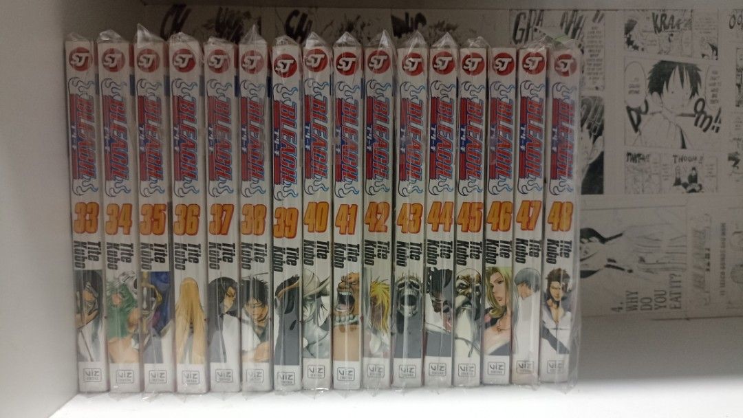 BLEACH Vol.1-74 Complete Manga Comics Set Japanese Language Taito Kubo Used