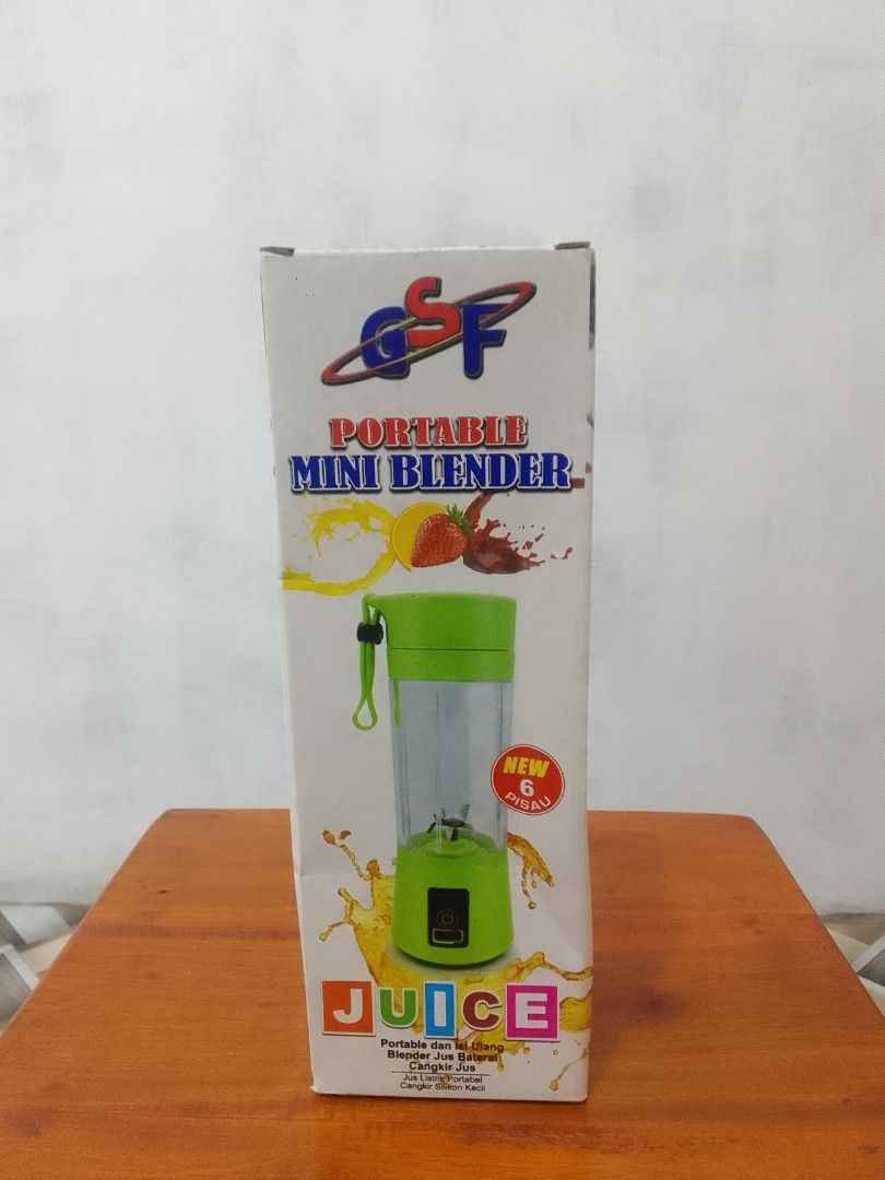 Blender / Juicer Portable Blender GSF, Kitchen & Appliances di Carousell