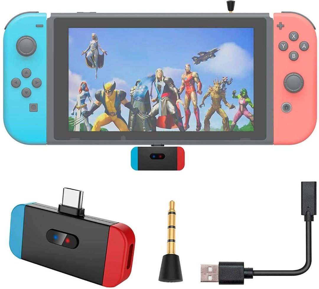 Switch compatible 2024 bluetooth dongle