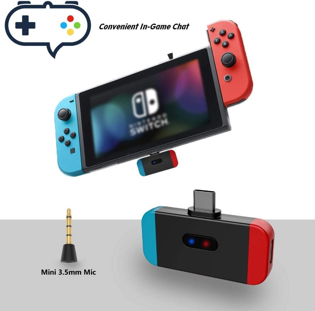 Nintendo switch hot sale voice chat adapter