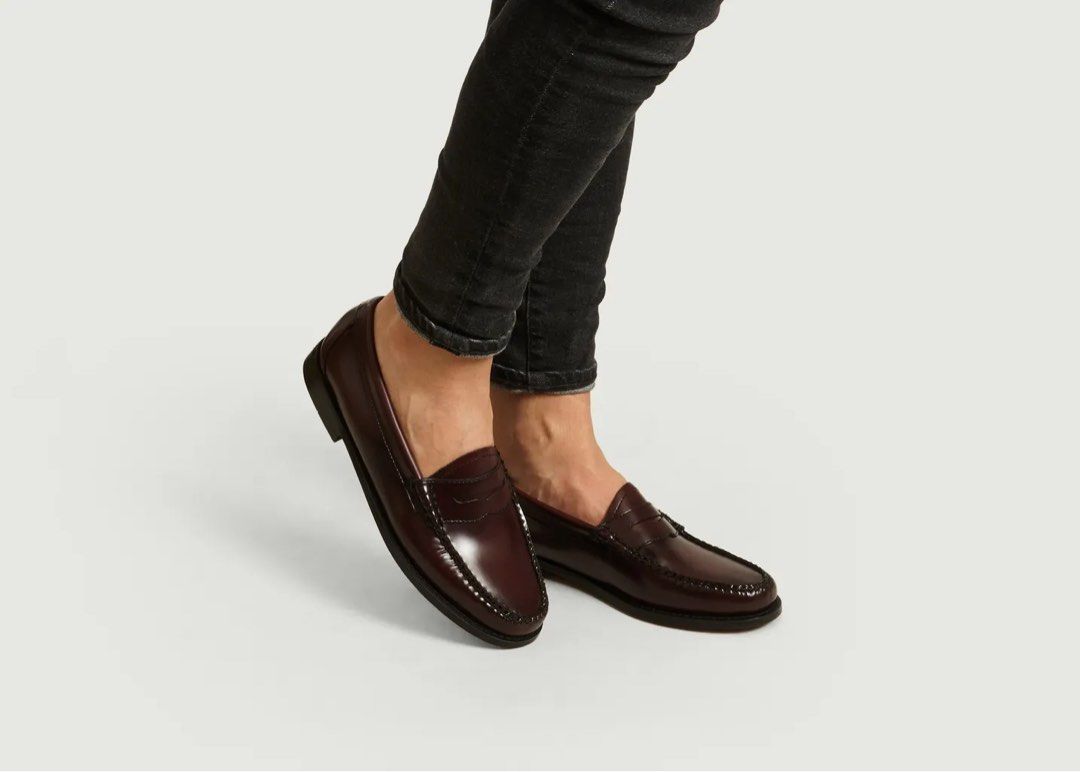 BN GH Bass Weejuns Whitney in Burgundy 38 Women s Fashion
