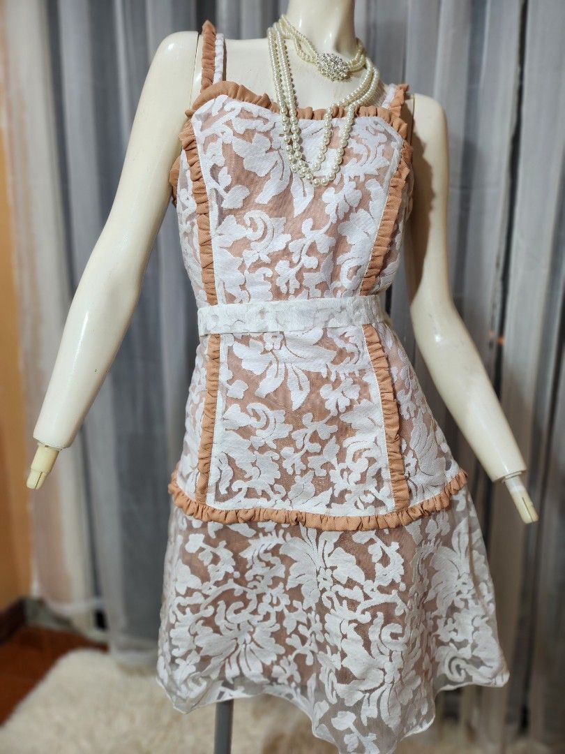 Self portrait top inspired dress