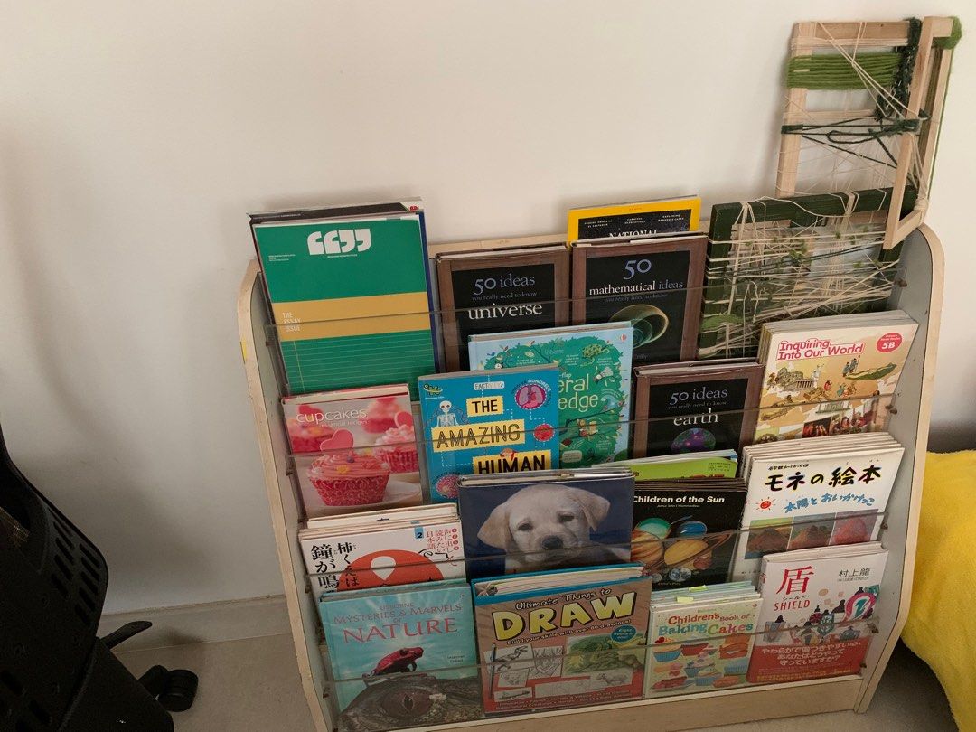 Book display rack, Furniture & Home Living, Furniture, Shelves ...