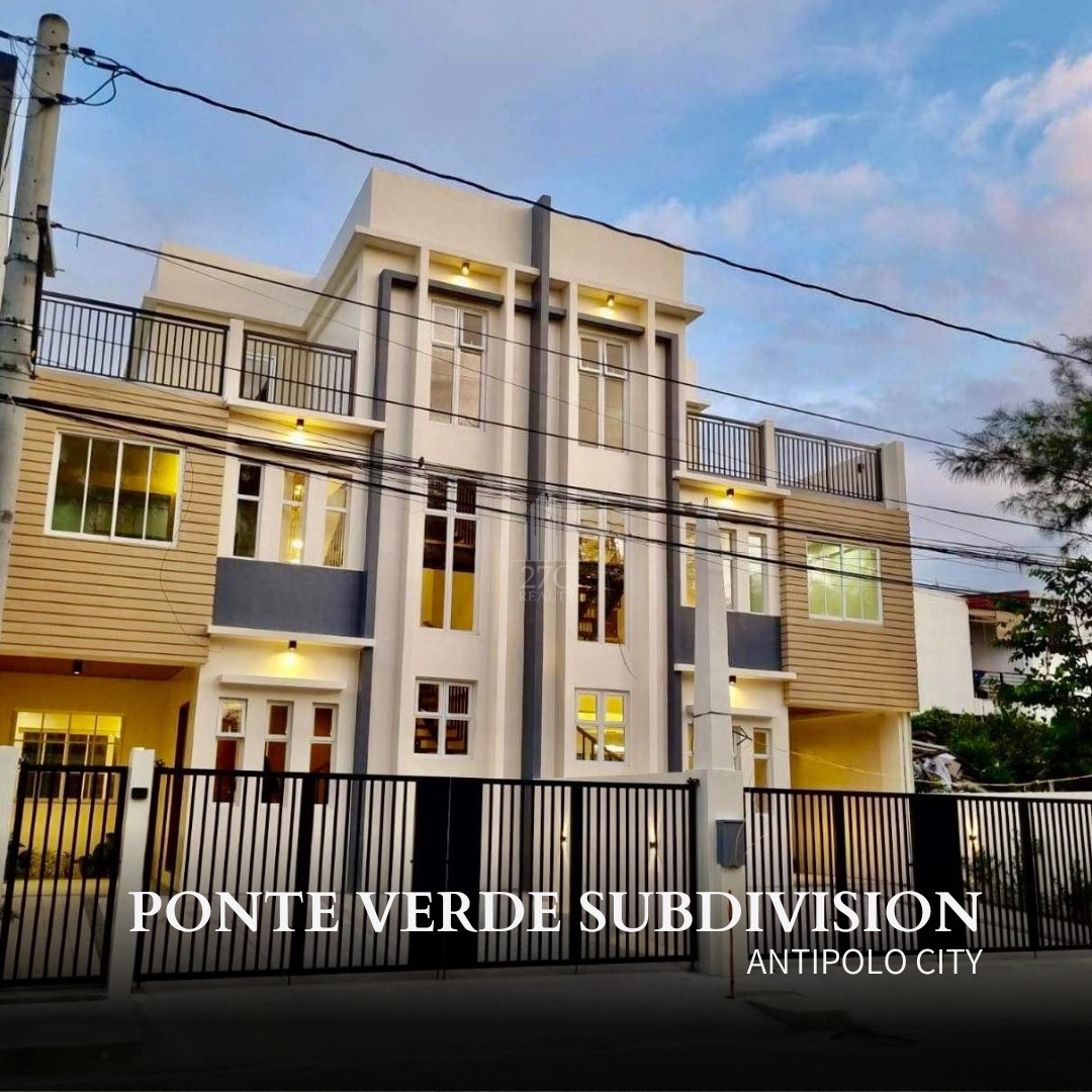 Brand New Duplex House for Sale in Ponte Verde Subdivision, Antipolo