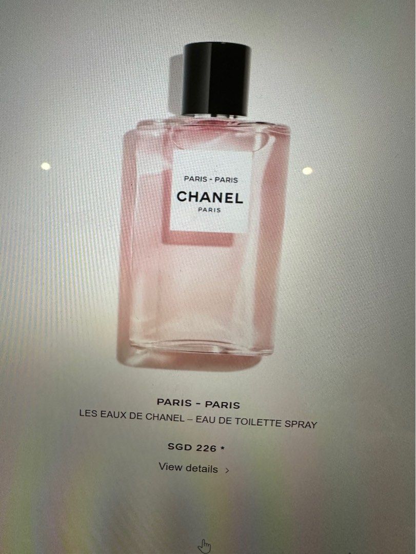 Brand New n sealed Chanel Paris Paris Perfume, Beauty & Personal Care,  Fragrance & Deodorants on Carousell