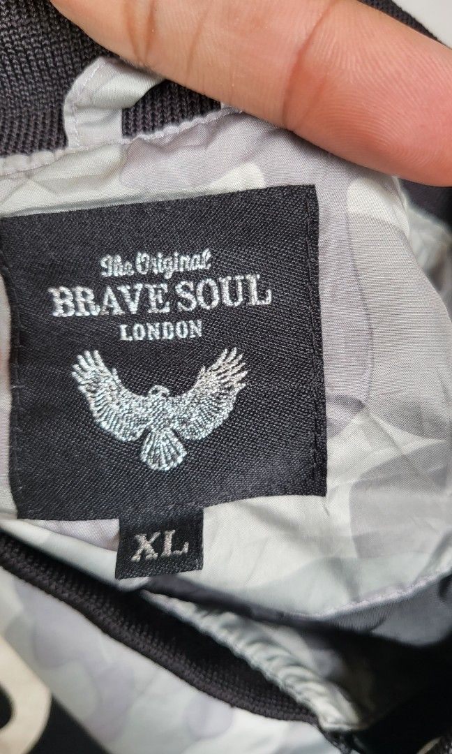 Brave soul london bomber 2025 jacket