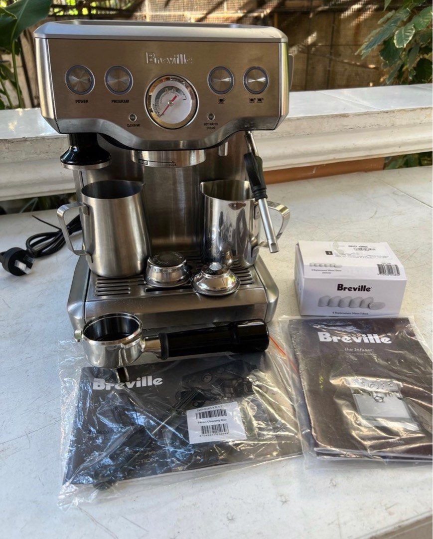 Breville The Infuser Espresso Machine (Automatic), TV & Home Appliances