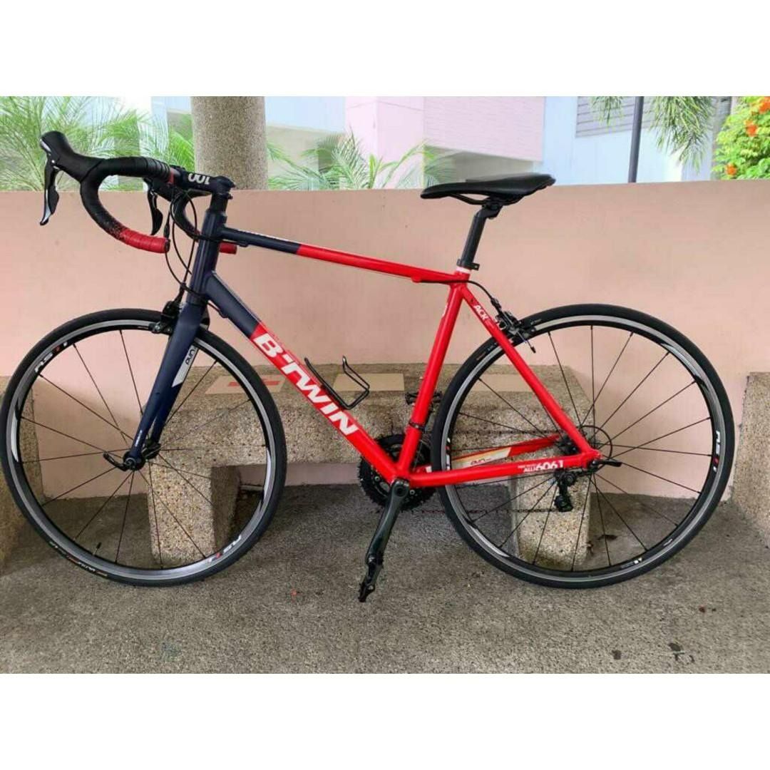 Btwin triban 540 flat bar clearance