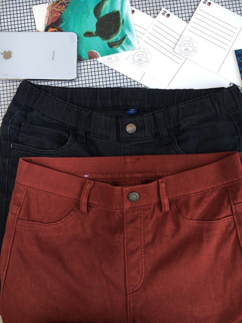 Bundle of Uniqlo Jeans (Category: Jeans) located in Manila. Submitted by BrandedCornerOutlet (Listing ID 1211473203, Image 2). Description: get both for 400 Black is up to semi large. Brown is up to medium Visit my account for their dimensions. ps. kindly visit my bio for seller’s policy. MAKE READING A HABIT. tyia✨ #CarouStyle.