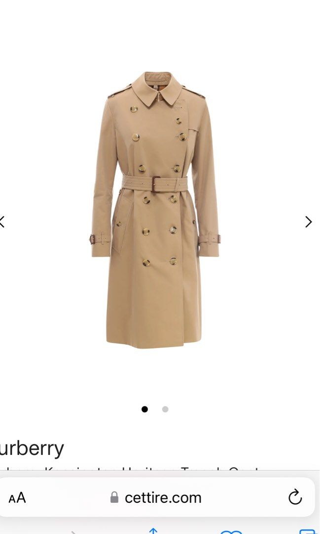 Burberry trench coat authentic, Women's Fashion, Coats, Jackets and  Outerwear on Carousell