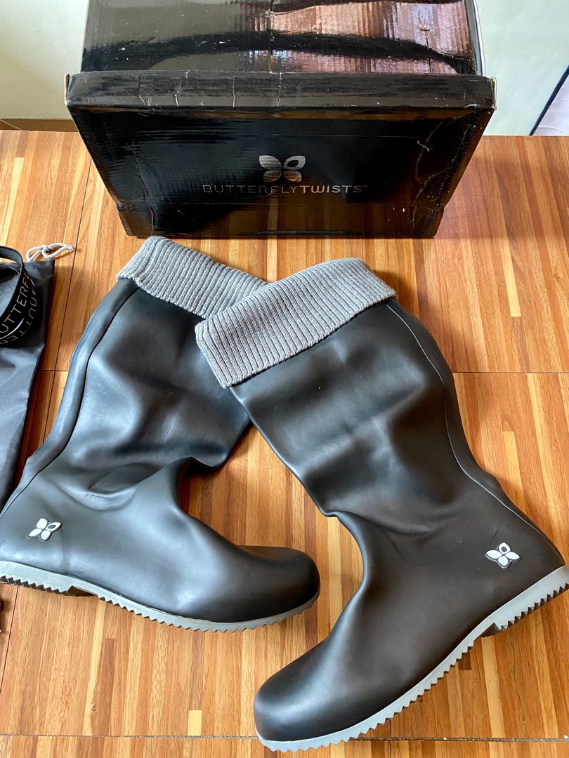 Butterfly Twists Windsor Foldable Wellington Boots Women s