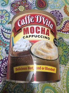 Caffe D'Vita Mocha Cappuccino 64oz. (4lbs) 1.8kg