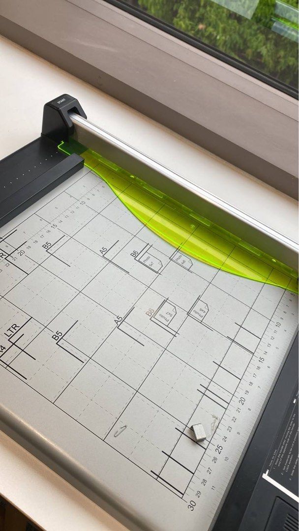 Carl rotary disk paper cutter, Hobbies & Toys, Stationery & Craft ...