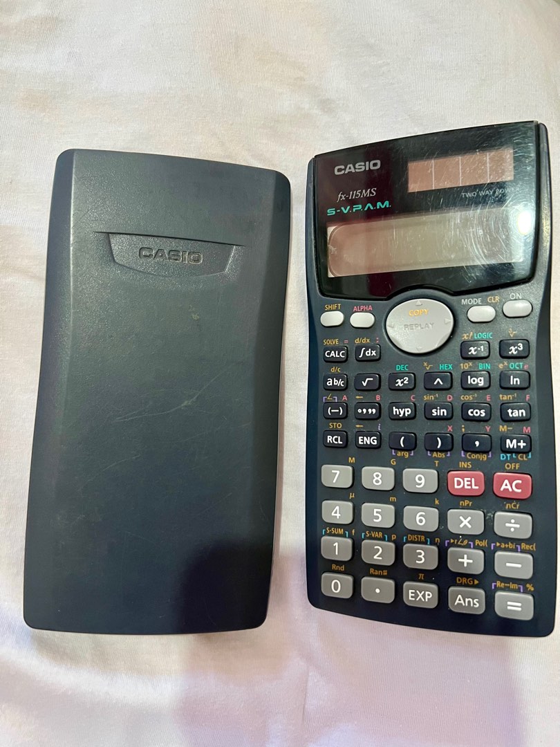 Casio fx-115MS Scientific Calculator, Computers & Tech, Office ...