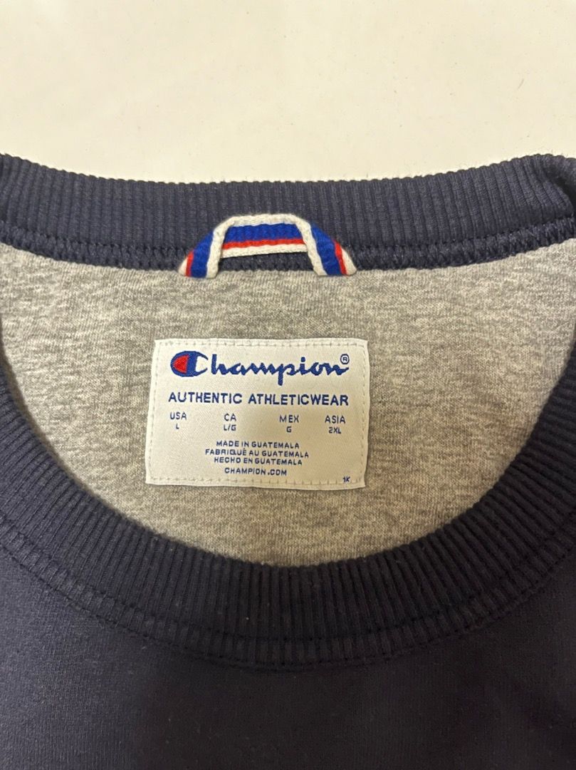 Champion outlet authentic crewneck
