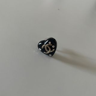 Chanel 22b 桃心耳環（單支）