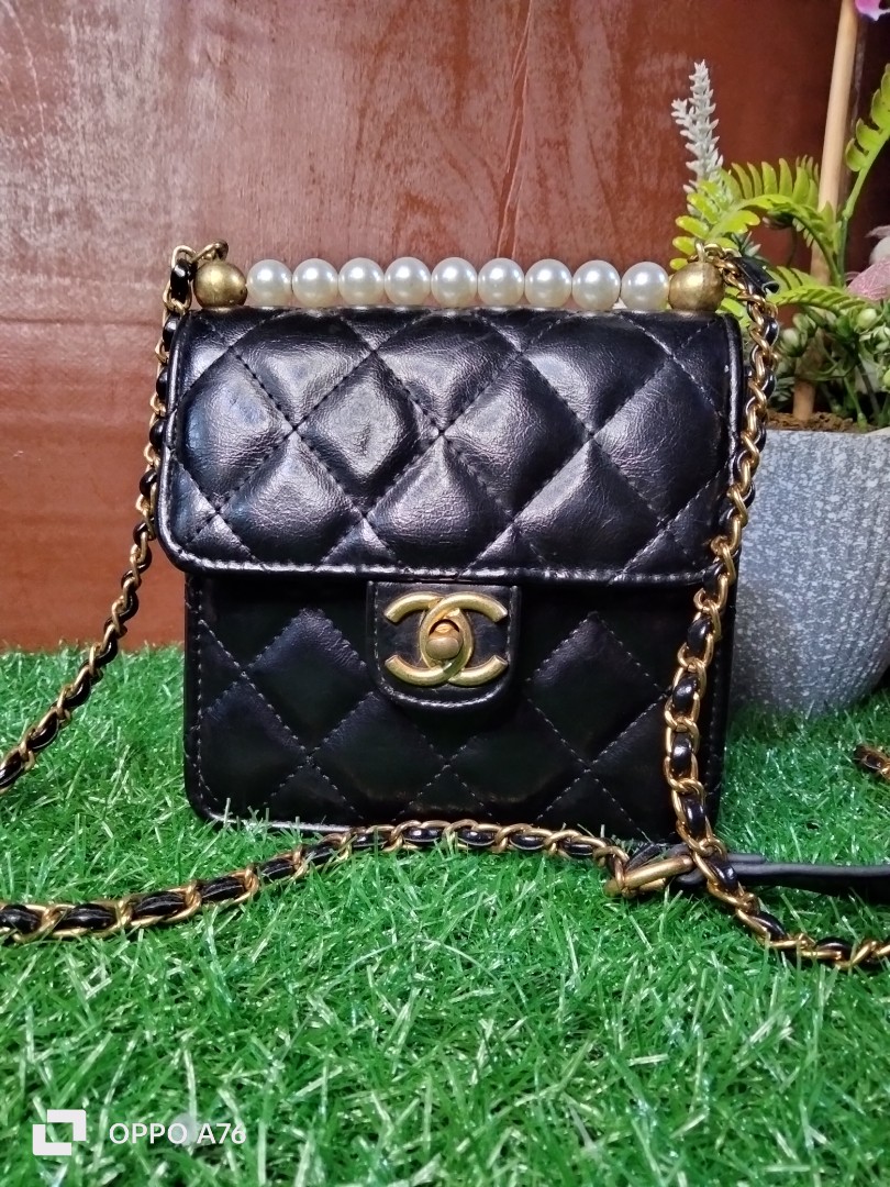 chanel sling bag, Luxury, Bags & Wallets on Carousell