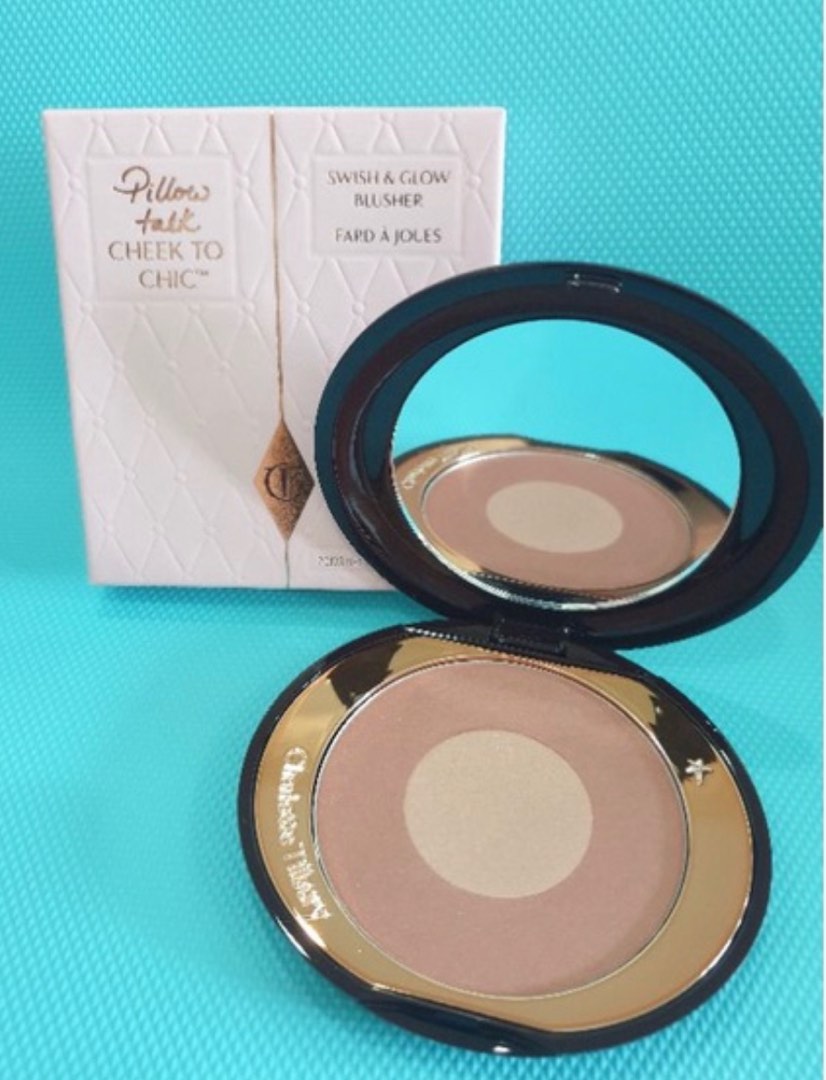CHARLOTTE TILBURY BLUSH PILLOW TALK CHEEK TO CHIC, Beauty & Personal