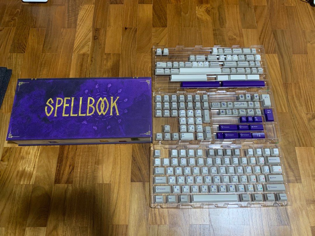 Cherry Spellbook Keycaps, Computers & Tech, Parts & Accessories