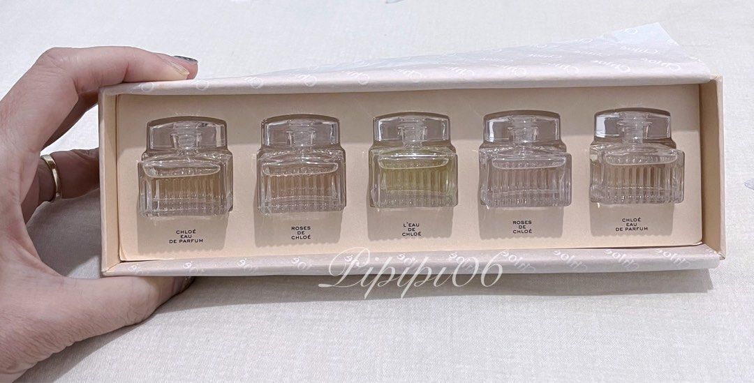 Chloe parfum de roses mini set store